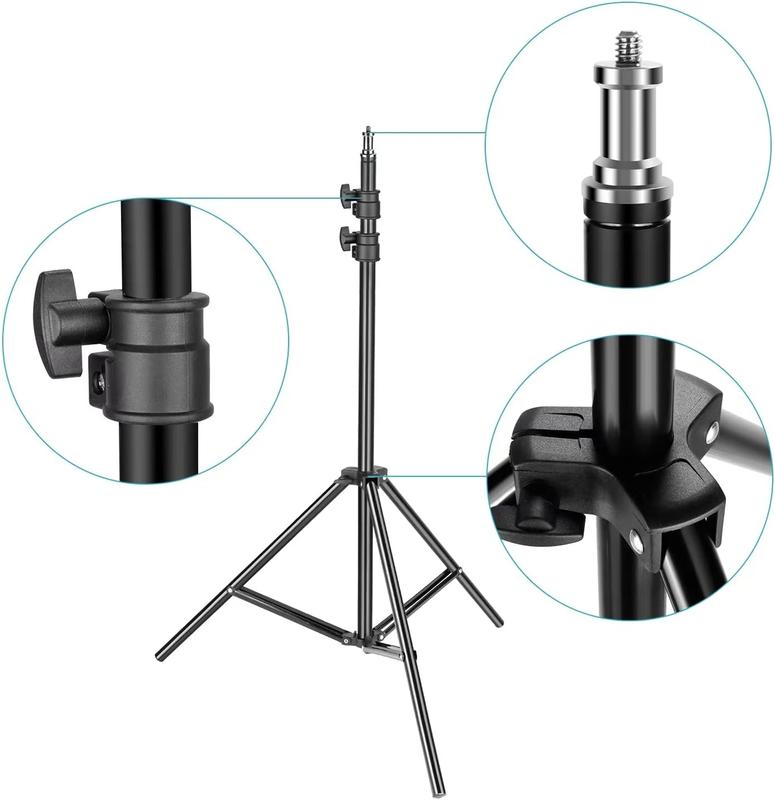 Aluminum Tripod Stand,Photography Light Stand Tripod for Camera,Webcam Stand,Projector Tripod,36in - 78in.