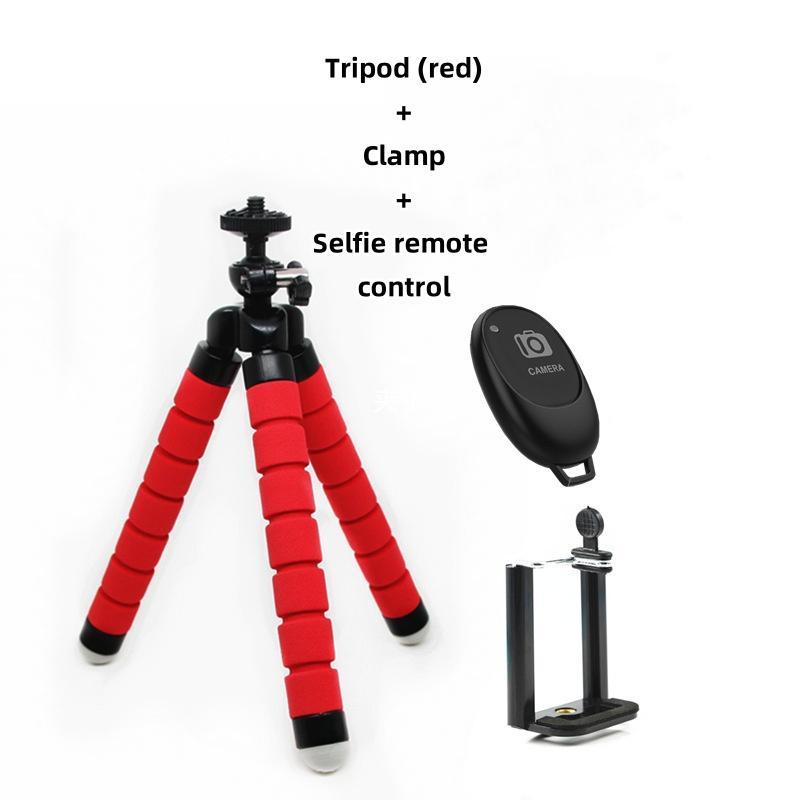 Portable Mini Tripod, 1 Count 360° Rotatable Phone & Camera Tripod with Remote Control, Selfie Stick for Photography & Video Recording