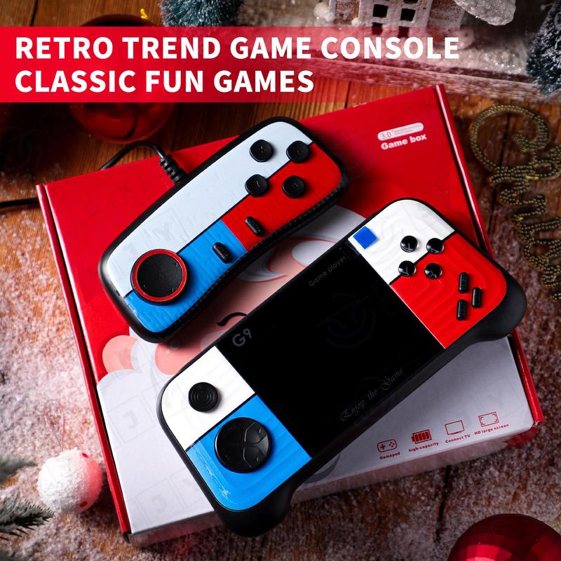 Gaming Console Controller for Summer Gift, 1 Count 2 in 1 Handheld Game Console, Retro Classic Game Console, Universal Gaming Accessories, Game Peripherals