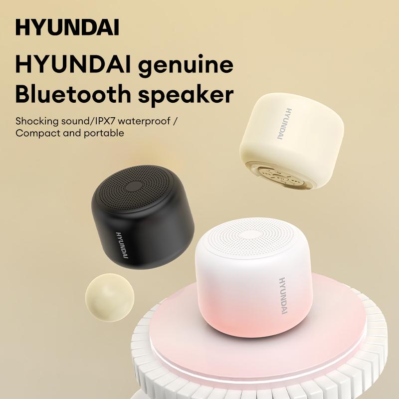 Hyundai HY-X6 Portable Bluetooth Speaker,IPX7 Waterproof Type-C, 8 Hours Battery Life,Speaker for Home, Outdoors, Travel