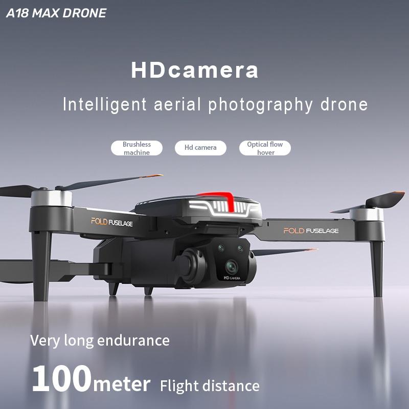 A18 Brushless Dual Power Long Life Optical Flow Triple Lens HD 4K Accessories Cameras Drone