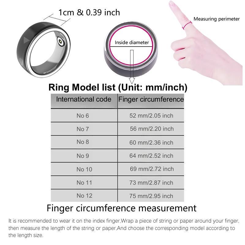 Smart Ring, 1 Count Waterproof Smart Ring for Remote Selfie, Magnetic Charging Mobile phone Screen Scraper Ring, Smart Ring for Men, Creative Phone Accessories for Smartphone Cellphone, Stocking Fillers Gift