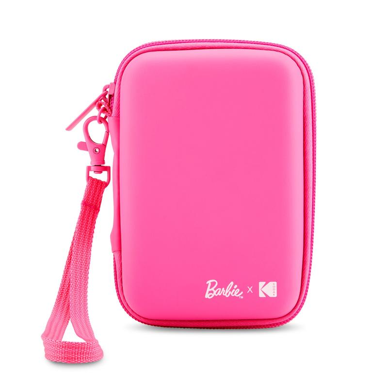 Barbie x Kodak EVA Travel Case with Removable Strap, Built-in Mesh Pocket Stores Zink Paper & More!